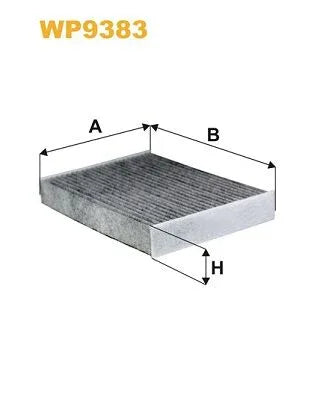 Wix Cabin Filter WP9383 - tradevehicleparts.co.uk