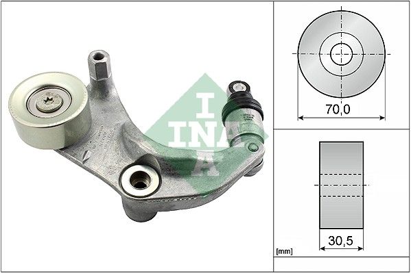 INA Drive Belt Tensioner Pulley 534031610 - image 2