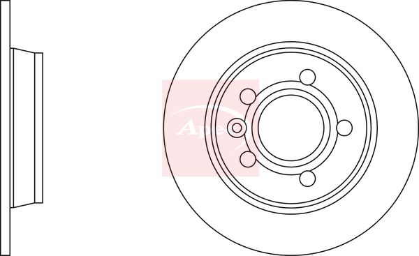 Apec Brake Disc DSK710 - image 2