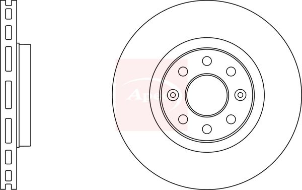 Apec Brake Disc DSK2998 - image 2