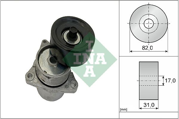 INA Drive Belt Tensioner Pulley 534035910 - image 2