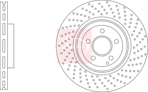 Apec Brake Disc DSK3310 - image 2