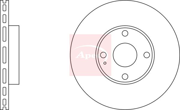 Apec Brake Disc DSK798 - image 2