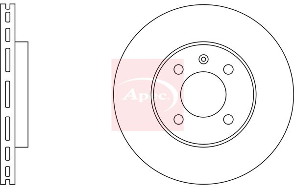 Apec Brake Disc DSK568 - image 2