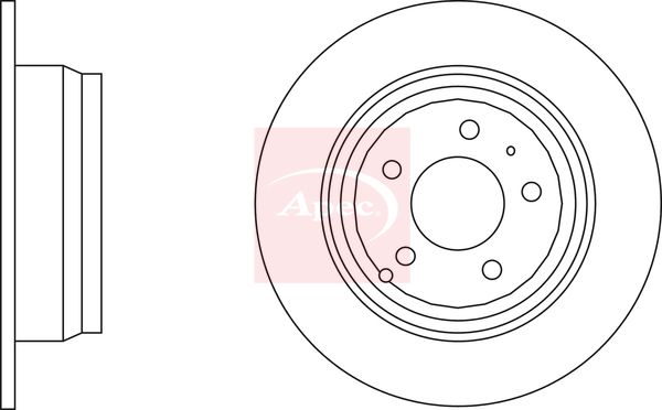 Apec Brake Disc DSK916 - image 2