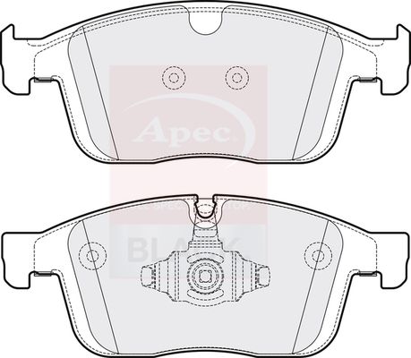 Apec Brake Pads Set PAD2160B - image 2