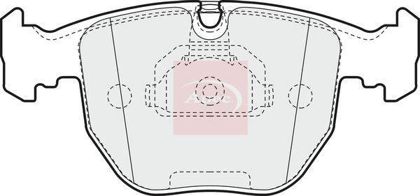 Apec Brake Pads Set PAD948 - image 2