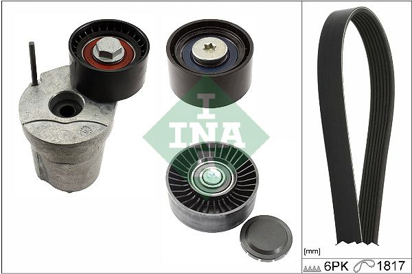 INA Drive Belt Kit 529036810 - image 2