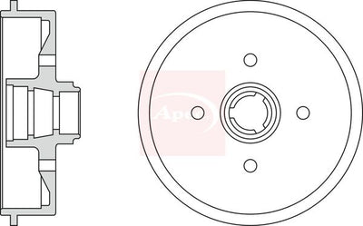 Apec Brake Drum DRM9120