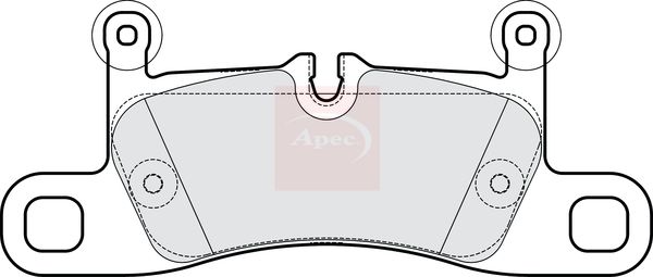 Apec Brake Pads Set PAD2274 - image 2