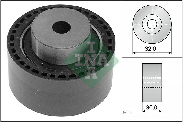 INA Timing Belt Deflection Guide Pulley 532046010 - image 2