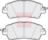 Apec Brake Pads Set PAD2082 thumbnail