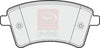 Apec Brake Pads Set PAD1656B thumbnail