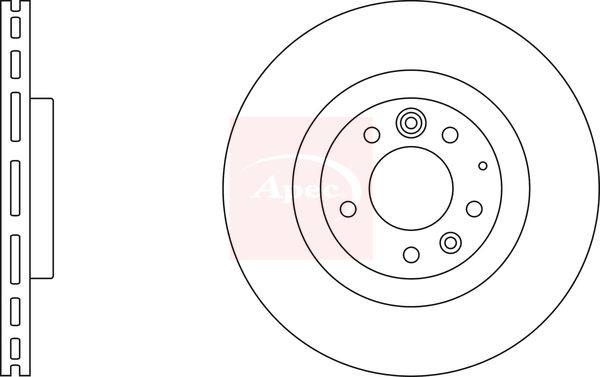 Apec Brake Disc DSK2466 - image 2