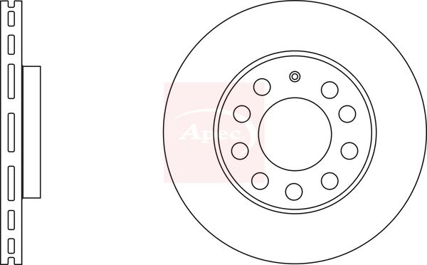 Apec Brake Disc DSK2577 - image 2