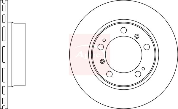Apec Brake Disc DSK2139 - image 2
