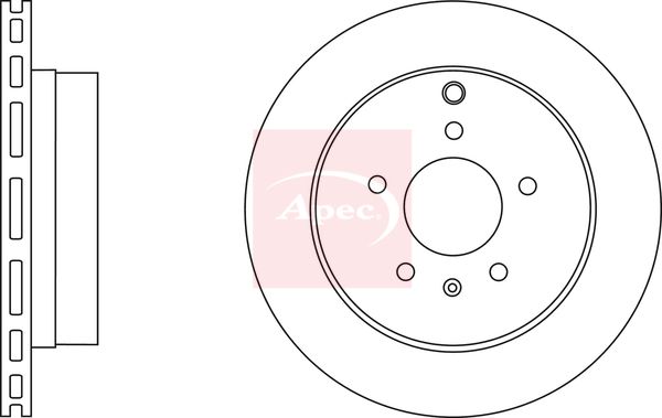 Apec Brake Disc DSK2661 - image 2