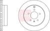 Apec Brake Disc DSK2661 thumbnail