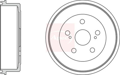 Apec Brake Drum DRM9988