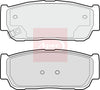 Apec Brake Pads Set PAD1380 thumbnail