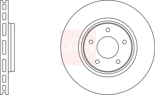 Apec Brake Disc DSK2170 - image 2