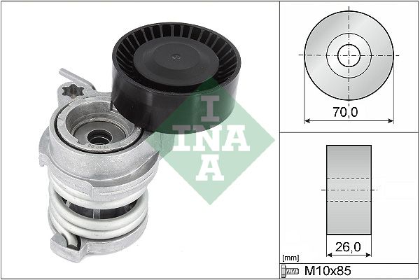 INA Drive Belt Tensioner Pulley 534070810 - image 2