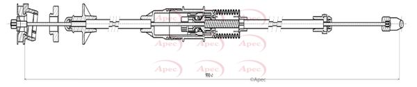 Apec Clutch Cable CAB5019 - image 2