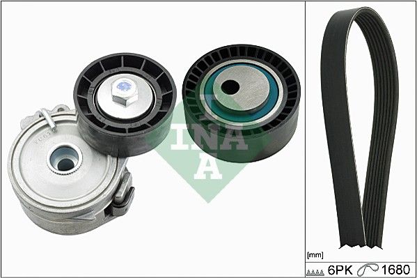 INA Drive Belt Kit 529016610 - image 2