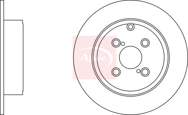 Apec Brake Disc DSK2182 - image 2