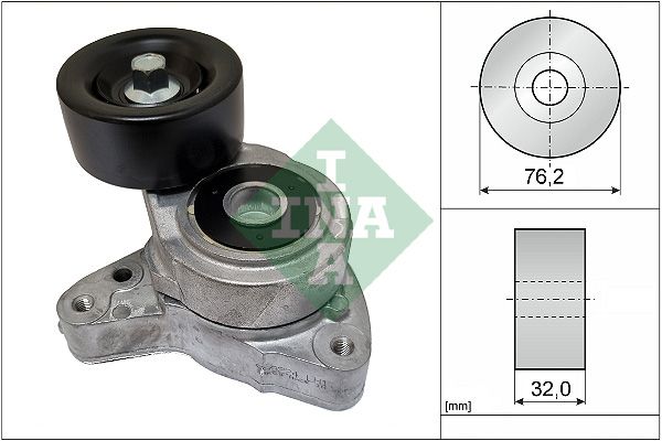 INA Drive Belt Tensioner Pulley 534028310 - image 2