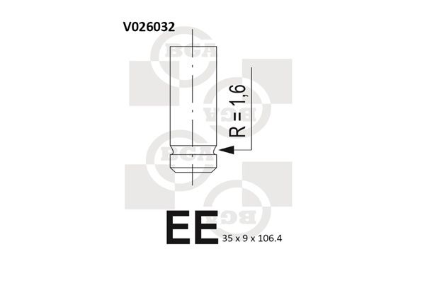 BGA Exhaust Valve V026032 - image 2