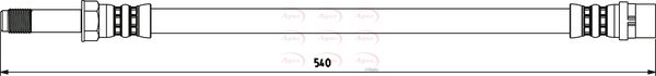 Apec Brake Hose HOS3800 - image 2