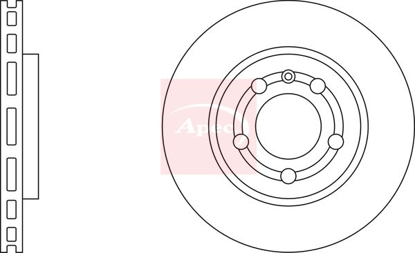 Apec Brake Disc DSK2116 - image 2