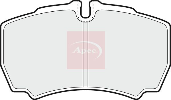 Apec Brake Pads Set PAD1277 - image 2