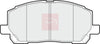 Apec Brake Pads Set PAD1282 thumbnail