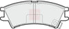Apec Brake Pads Set PAD1017 thumbnail