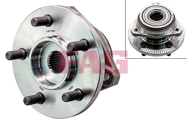 FAG Wheel Bearing Kit 713670040 - image 2