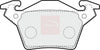 Apec Brake Pads Set PAD1077 thumbnail
