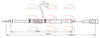 Apec Handbrake Cable CAB1816 thumbnail