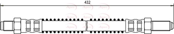 Apec Brake Hose HOS3337 - image 2
