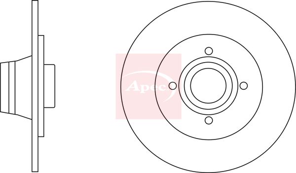 Apec Brake Disc DSK2943 - image 2