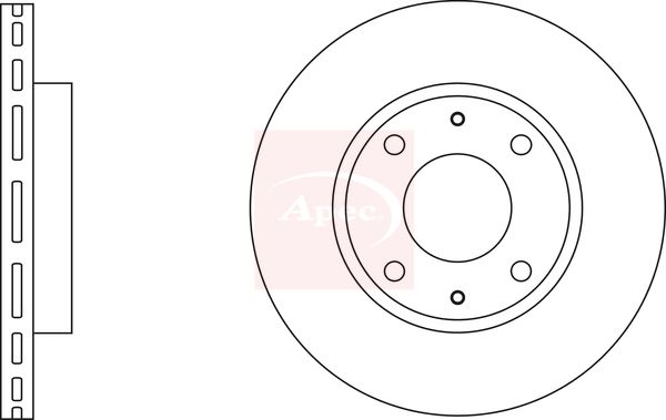 Apec Brake Disc DSK2916 - image 2