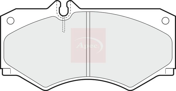 Apec Brake Pads Set PAD420 - image 2