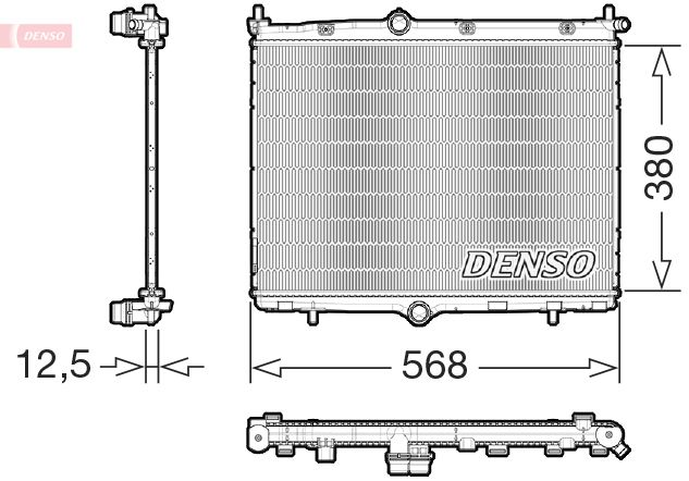 Denso Radiator DRM21107 - image 2