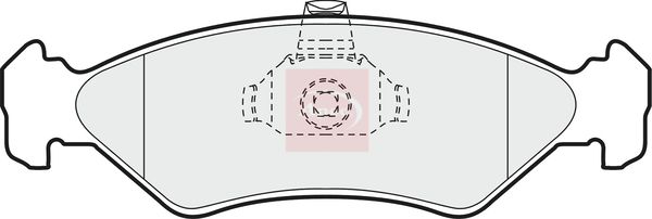 Apec Brake Pads Set PAD882 - image 2