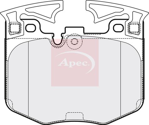Apec Brake Pads Set PAD2147 - image 2