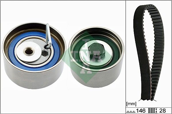 INA Timing Belt Kit 530058710 - image 2