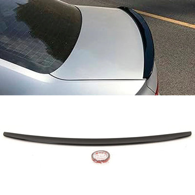 Fits Audi A4 S4 B9 B9.5 2016- Rear Trunk Boot Lip Spoiler S4 Style Gloss Black - tradevehicleparts.co.uk