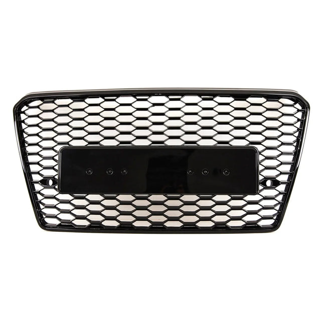 Fits Audi A7 S7 2010-2014 Front Bumper Grille Sport Honeycomb Gloss Black - image 2