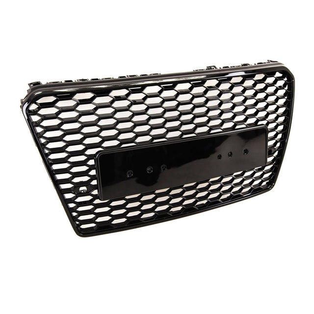 Fits Audi A7 S7 2010-2014 Front Bumper Grille Sport Honeycomb Gloss Black - image 3
